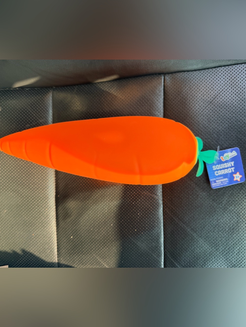 Squishy Carrot Plush Toy - Orange Kids Accessory